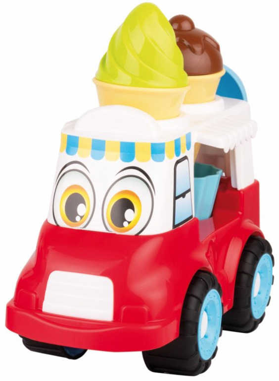 ANDRONI Auto zmrzlinářské pískový set s formičkami a naběračkou plast