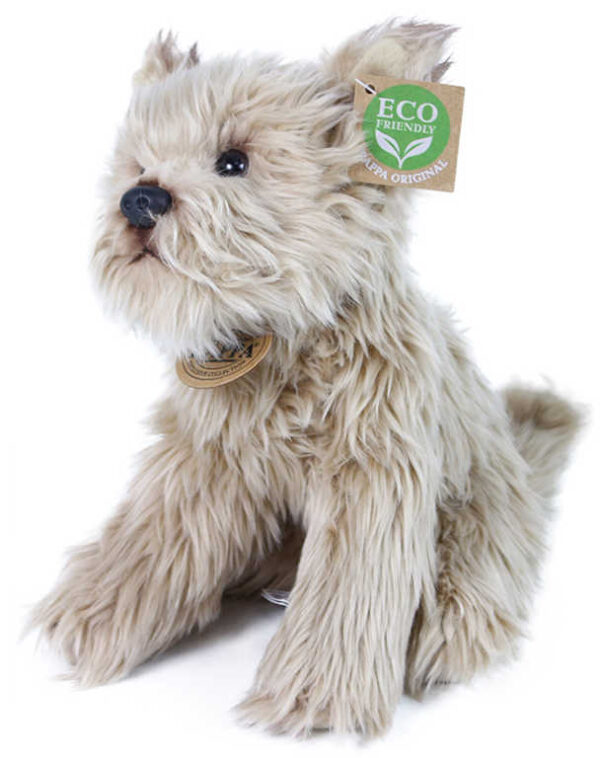 PLYŠ Pes chorkie sedící 24cm Eco-Friendly *PLYŠOVÉ HRAČKY*