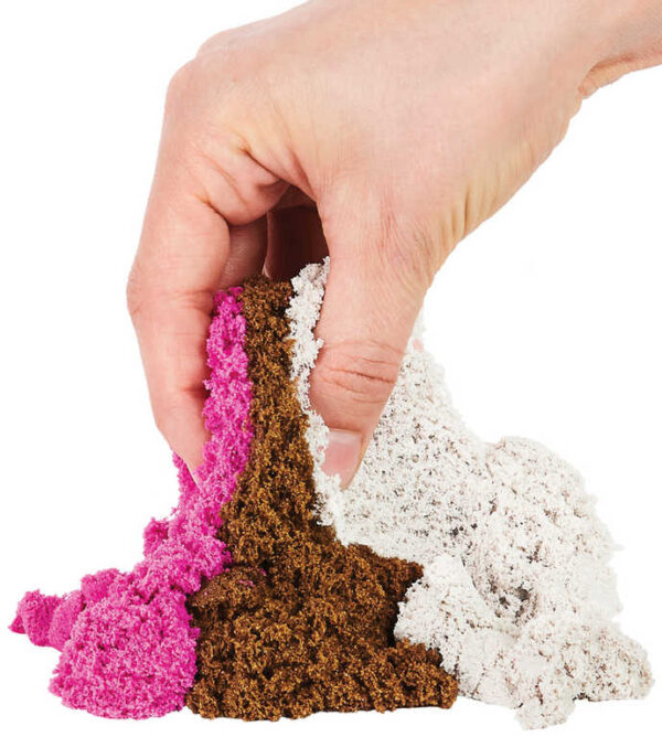 SPIN MASTER Kinetic Sand výroba zmrzlin kreativní set magický písek s nástroji