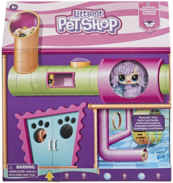 HASBRO LPS Divadlo herní set zvířátka Littlest Pet Shop s doplňky a nálepkami