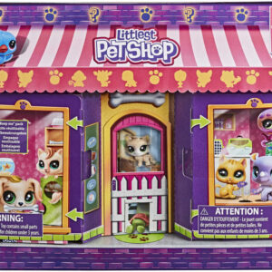 HASBRO LPS Mega set obchod se zvířátky Littlest Pet Shop s doplňky a nálepkami