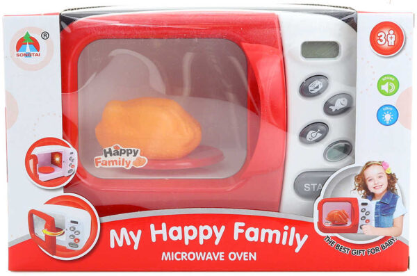 Trouba dětská funkční mikrovlnná + pečené kuře na baterie Světlo Zvuk