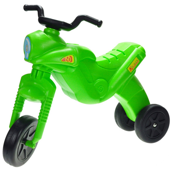 MAD Odrážedlo ENDURO Maxi dětské odstrkovadlo zelená motorka do 25kg