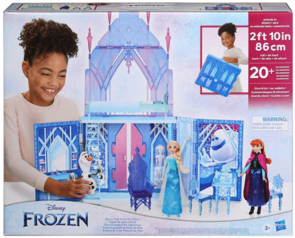 HASBRO Elsin palác Frozen 2 (Ledové Království) herní rozkládací set s Olafem