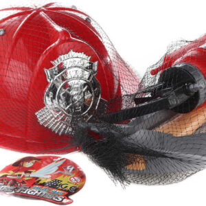 Malý hasič dětský herní set hasicí přístroj s helmou a doplňky 6ks plast