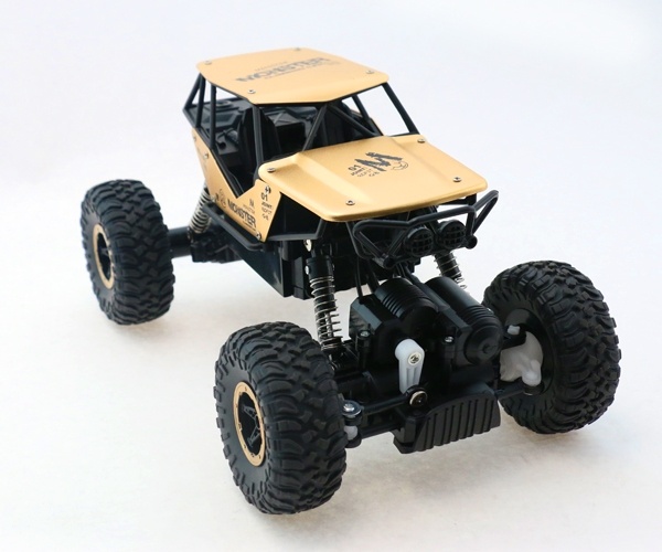 Strong Crawler 4x4 s kovovými díly - zlatý