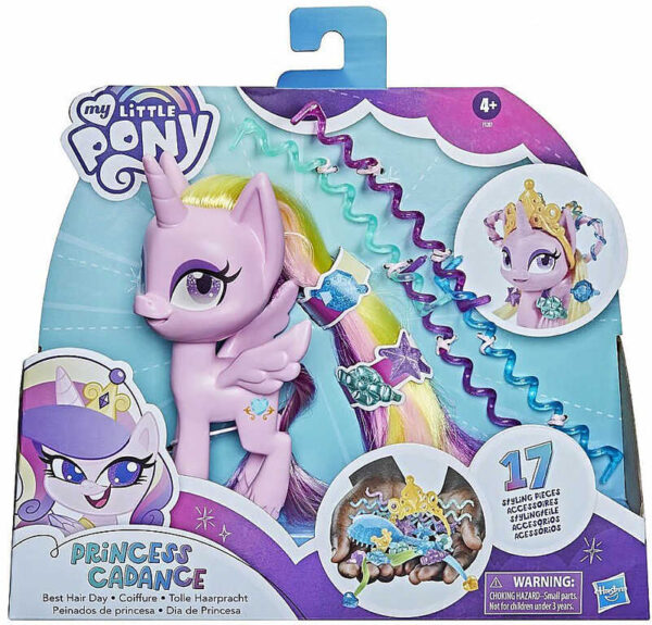 HASBRO MLP My Little Pony princezna Cadence set poník s kadeřnickými doplňky