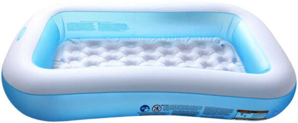 INTEX Bazén obdélníkový nafukovací 166x100x28cm modro-bílý 57403