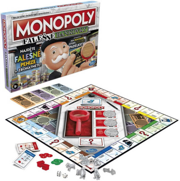 HASBRO Hra Monopoly Falešné bankovky *SPOLEČENSKÉ HRY*