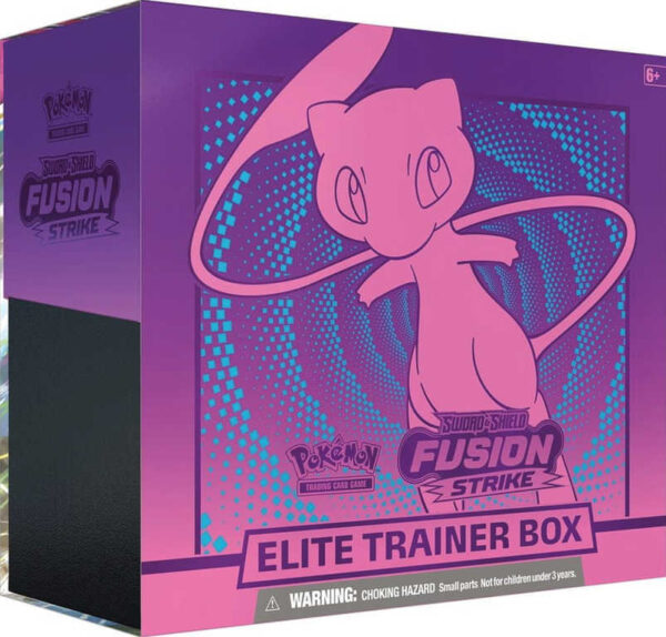 ADC Pokémon TCG SWSH08 Fusion Strike Elite Trainer Box set 8x booster s doplňky