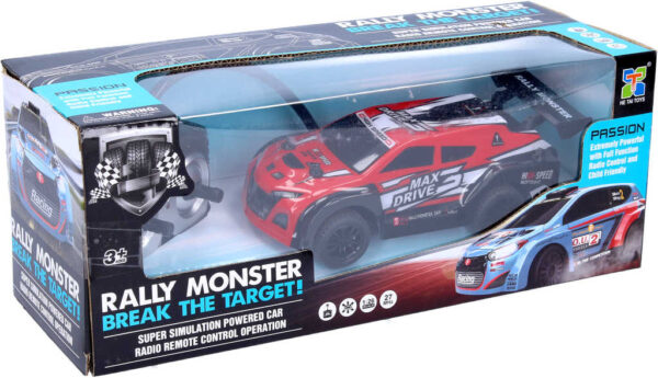 RC Auto Rally Monster na vysílačku 27MHz na baterie 1:26 terénní 2 barvy