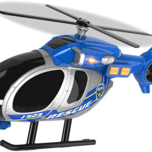 Teamsterz helikoptéra policejní s efekty na baterie Světlo Zvuk plast