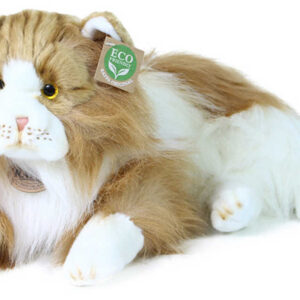 PLYŠ Kočka perská ležící 35cm Eco-Friendly *PLYŠOVÉ HRAČKY*