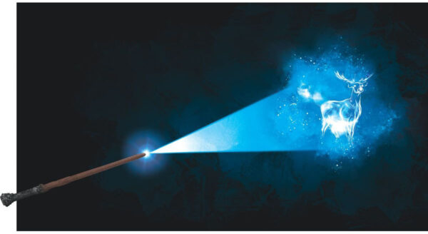 SPIN MASTER Hůlka Harryho Pottera 33cm s projekcí na baterie Světlo Zvuk
