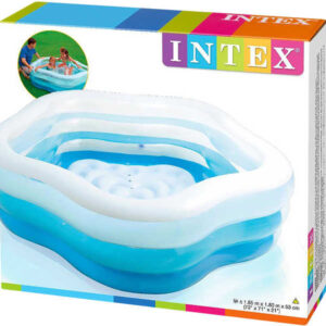 INTEX Bazén nafukovací pětiúhelník 185x180cm 56495