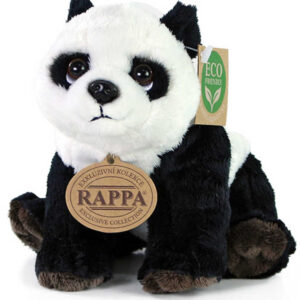 PLYŠ Medvídek Panda sedící 18cm Eco-Friendly *PLYŠOVÉ HRAČKY*
