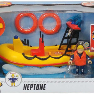 SIMBA Člun záchranářský Neptun + figurka Penny s doplňky Požárník Sam