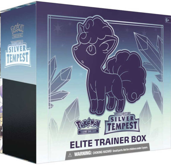 ADC Pokémon TCG SWSH12 Silver Tempest Elite Trainer Box 8x booster s doplňky