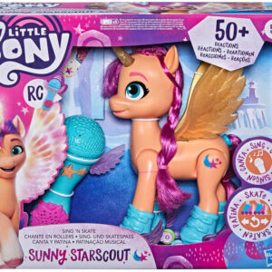 HASBRO My Little Pony Sunny na bruslích zpívá a bruslí na baterie Světlo Zvuk