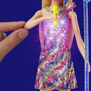 MATTEL BRB Panenka Barbie zpěvačka set s doplňky na baterie Světlo Zvuk