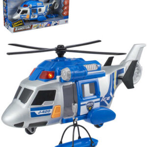 Teamsterz helikoptéra Policie záchranářská s nosítky na baterie Světlo Zvuk