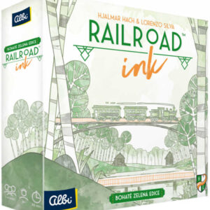 ALBI HRA Railroad Ink - Bohatě zelená edice *SPOLEČENSKÉ HRY*