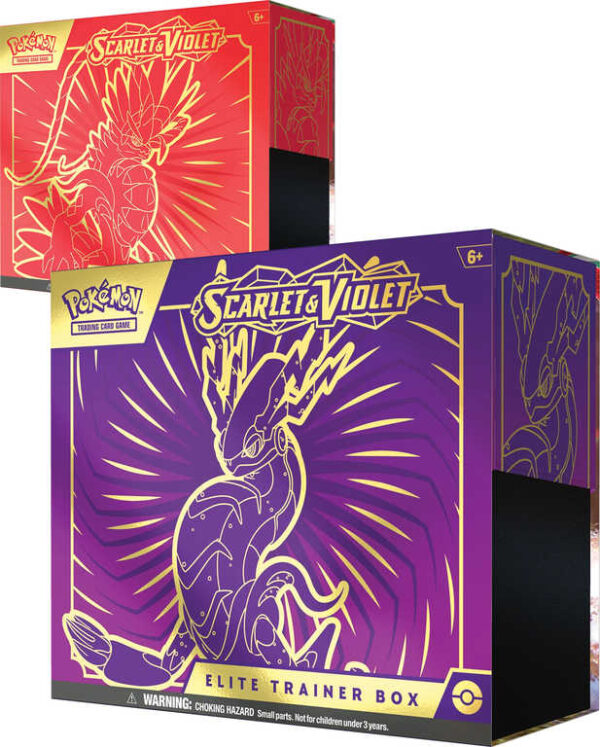 ADC Pokémon TCG SV01 Scarlet & Violet Elite Trainer Box 9x booster s doplňky